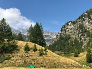 Panoramic view of landscape against sky