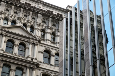 Low angle view of building against sky
