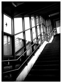 Staircase in building