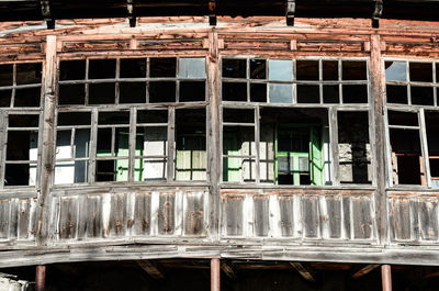 Low angle view of old building