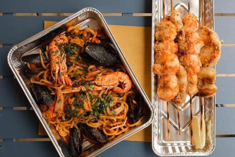 Shrimp - Seafood Spaghetti Seafood Delicious Food First Eyeem Photo