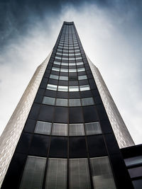 Low angle view of skyscraper