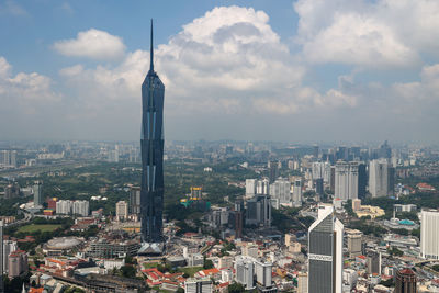 Cityscape against sky