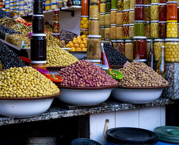 Various spices for sale at market