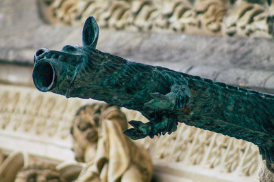 Close-up of a statue