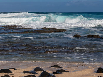 Scenic view of sea