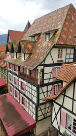 Houses against sky