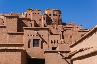 Low angle view of building against sky