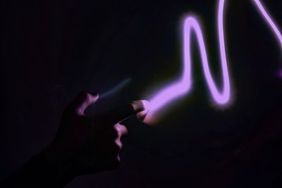 Close-up of hands