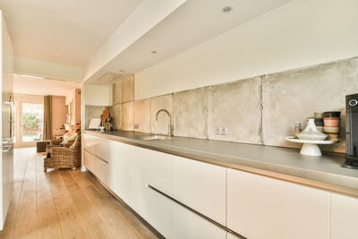 Interior of bathroom