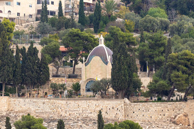 View of historical building in city