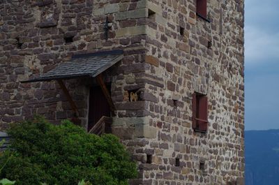 Low angle view of old building