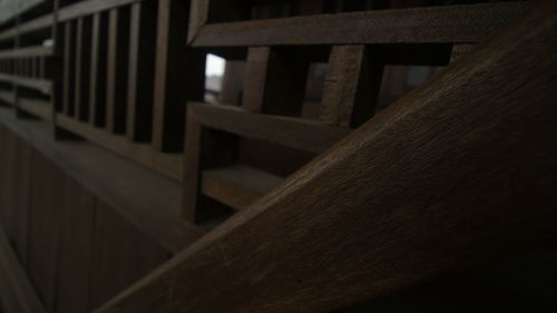 View of wooden door