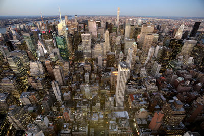 Aerial view of cityscape