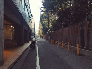 Street amidst buildings in city