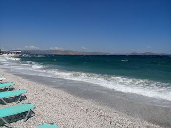 Scenic view of beach