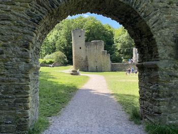 View of historical building