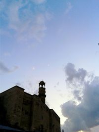 Low angle view of building against sky