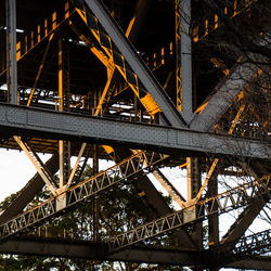 Low angle view of bridge