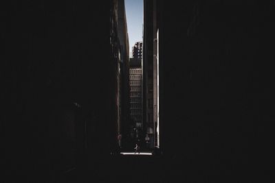 Alley amidst buildings