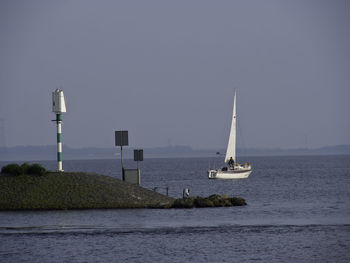 Urk at the ijsselmeer