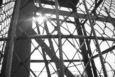 Full frame shot of chainlink fence