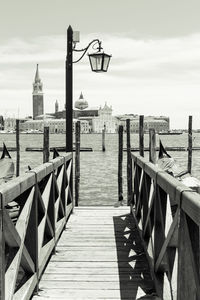 Pier on sea