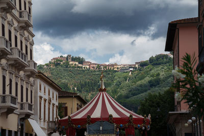 Buildings in city