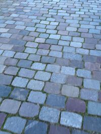 Close-up of cobblestone
