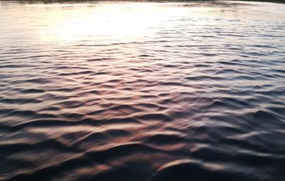 Full frame shot of rippled water