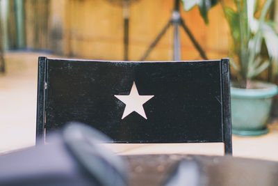 Close-up of airplane on glass table