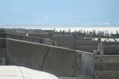 View of built structure against sky