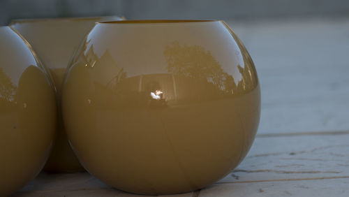 Close-up of drink on table