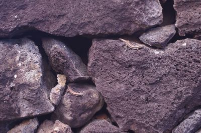 Full frame shot of rocks