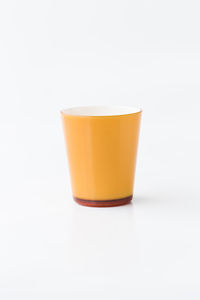 Close-up of drink against white background