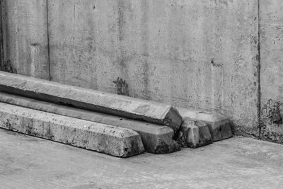 Close-up of weathered wall