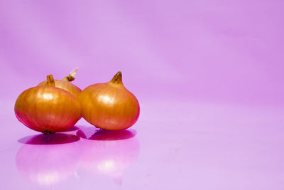 Close-up of fruits on table