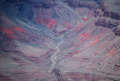 Full frame shot of grand canyon floor 