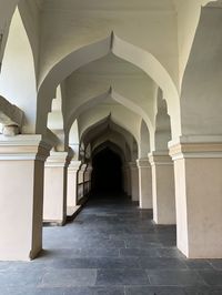 Corridor of building