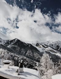 Most popular russian ski-resort rosa khutor