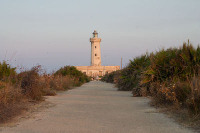 Lighthouse against sky