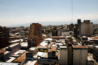Cityscape against sky