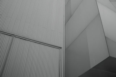 Low angle view of staircase in building