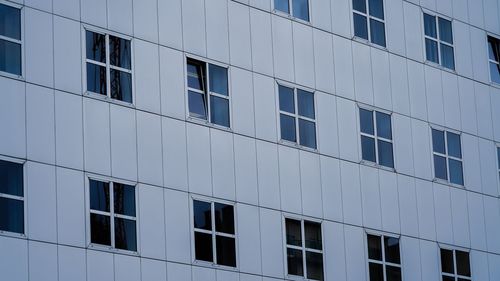 Low angle view of building in city