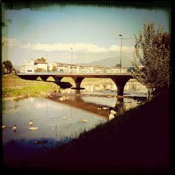 Bridge over river