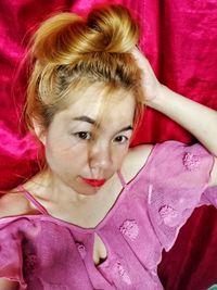 Portrait of cute girl