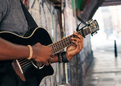 Man playing guitar