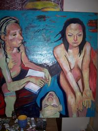 Portrait of smiling young woman