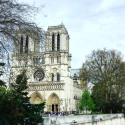 View of historic building against sky