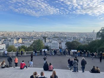 Group of people in the city